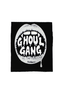  Ghoul Gang Fangs Lips Patch