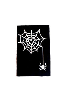  Heart Spiderweb Patch