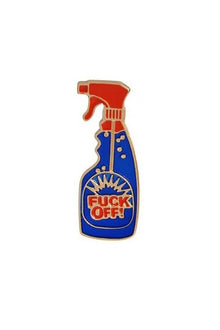  Fuck Off Spray Enamel Pin