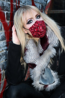  Red Rose Mask