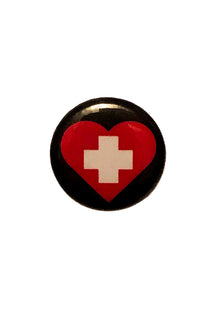  Vintage Nurse Heart Pin