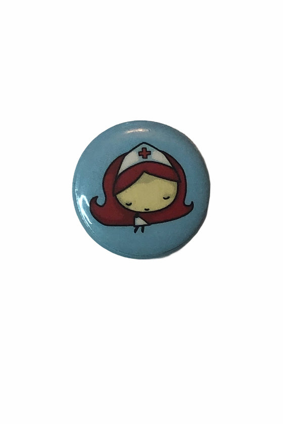 Vintage Cute Nurse Pin