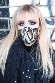  Snake Print Mask