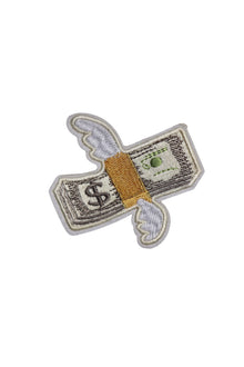  Flying Money Wings Patch