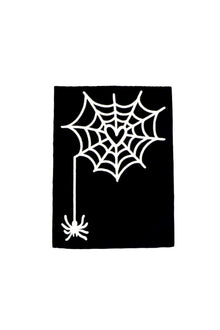  Heart Spiderweb Patch