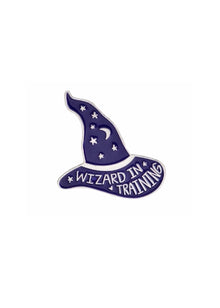  Wizard In Training Silver Enamel Pin