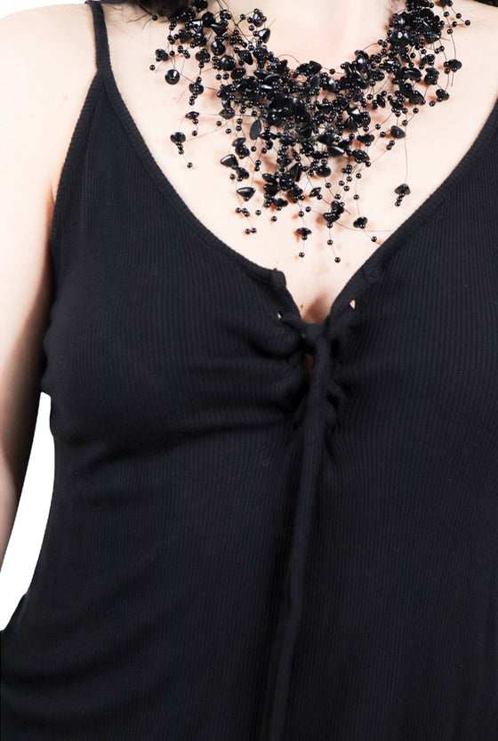 Corset Lace Up Tank