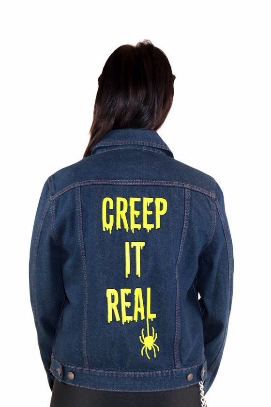 Creep It Real Denim Jacket