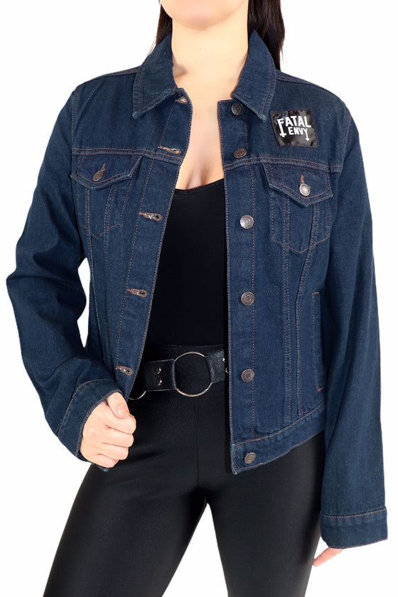 Creep It Real Denim Jacket