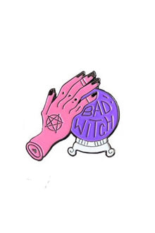  Bad Witch Enamel Pin