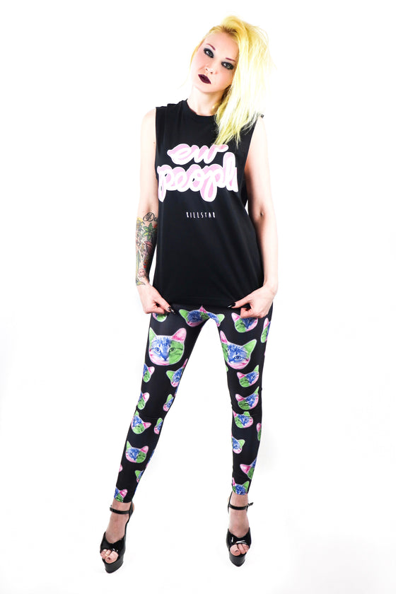 Electric Cat Leggings