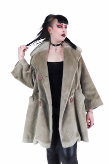  Faux Fur Vintage Jacket