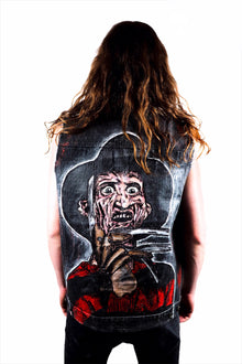  Freddy Krueger Painted Wax Coated Vest