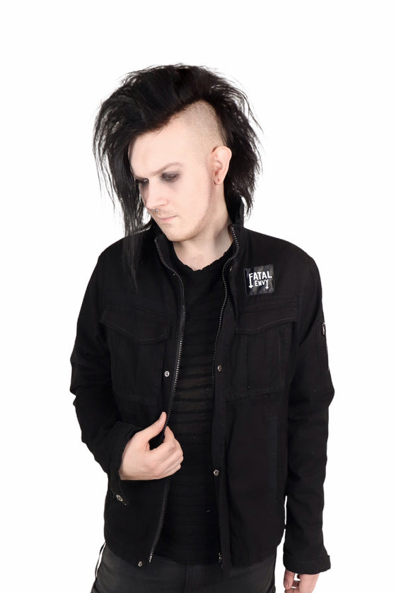 Green Mechanical Skull Jacket