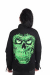 Green Mechanical Skull Jacket