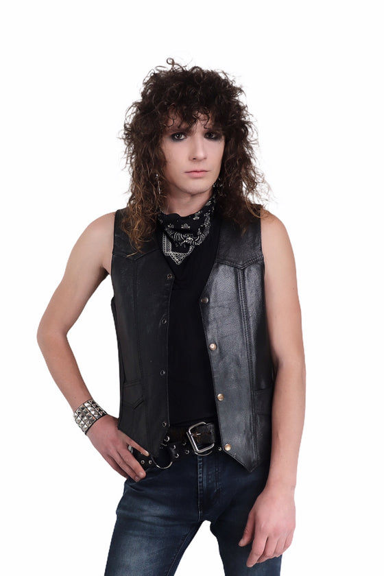 Harley Davidson Vintage Leather Biker Vest