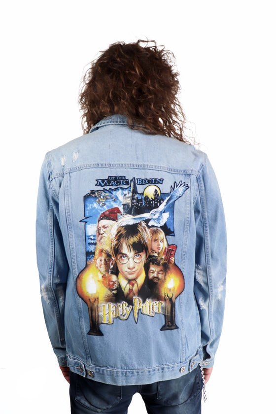 Hogwarts hot sale denim jacket