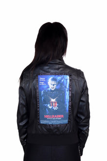  Hellraiser Vegan Leather Bomber