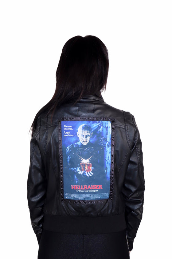 Hellraiser Vegan Leather Bomber