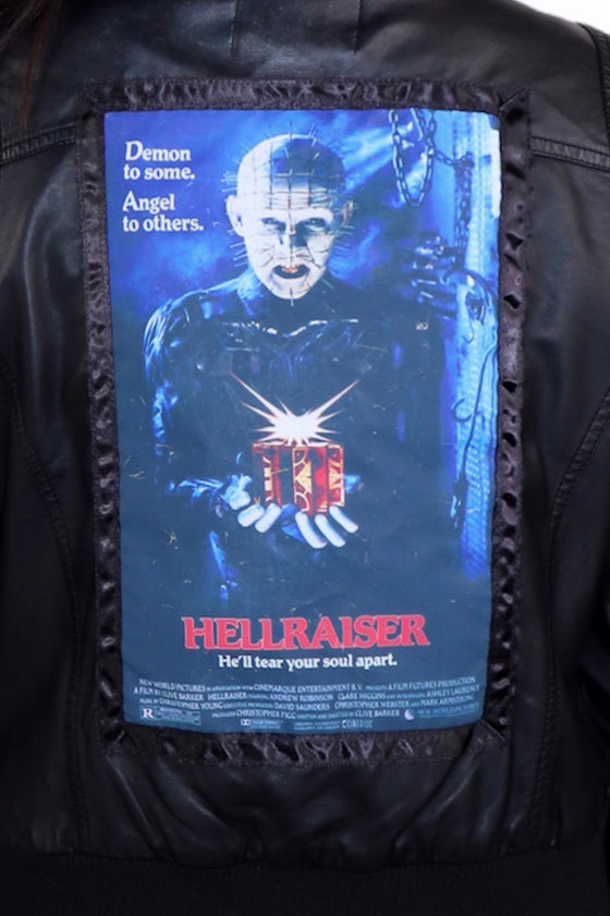 Hellraiser Vegan Leather Bomber