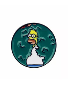  Homer Disappearing Simpsons Pin