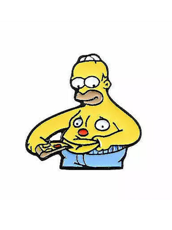 Homer On Tour Simpsons Pin
