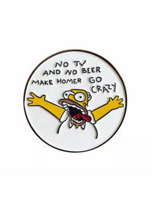  Homer The Shining Simpsons Pin