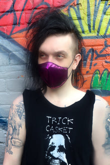  Magenta Metallic Mask