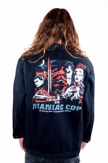  Maniac Cop Black Denim Jacket