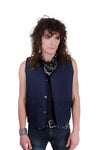 Motley Crue Vintage Denim Vest