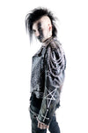 Nothing Painted Chain & Stud Vintage Leather Jacket