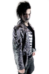 Nothing Painted Chain & Stud Vintage Leather Jacket