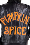 Pumpkin Spice Vegan Leather Jacket