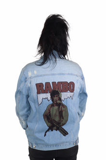  Rambo Light Blue Denim Jacket
