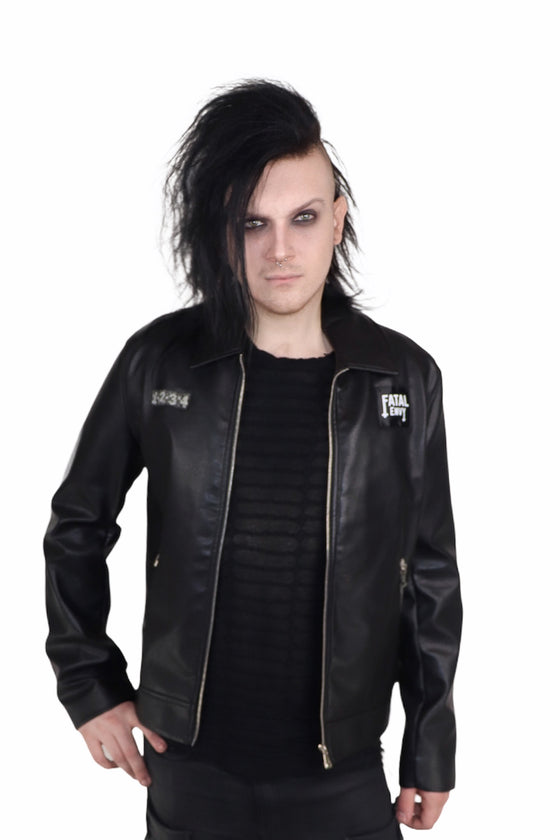 Ramones Vegan Leather Jacket