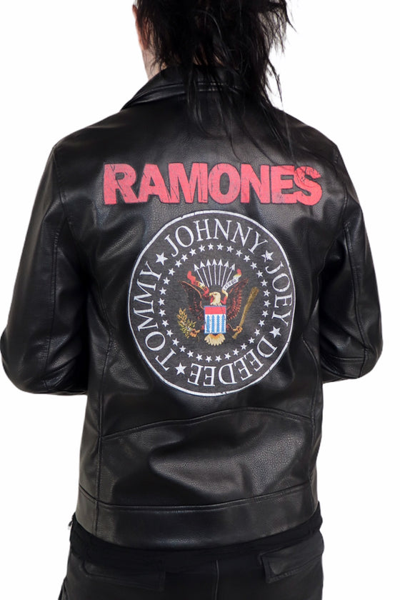 Ramones Vegan Leather Jacket