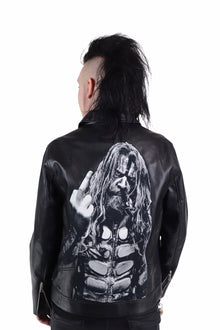  Rob Zombie Vegan Leather Jacket