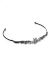 Silver Bat Tiara Headpiece