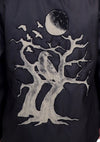 Spooky Tree and Raven Black Jacket