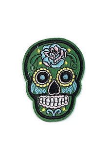  Sugar Skull Green Patch