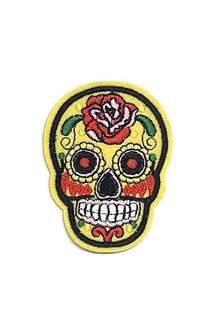  Sugar Skull Yellow Patch