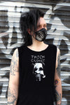 Vegan Leather Pentagram Mask