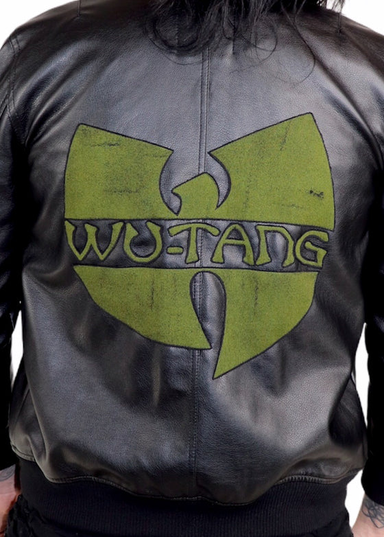 Wutang Vegan Leather Bomber